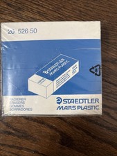 Vintage Staedtler Mars Eraser  52650   20 Erasers New