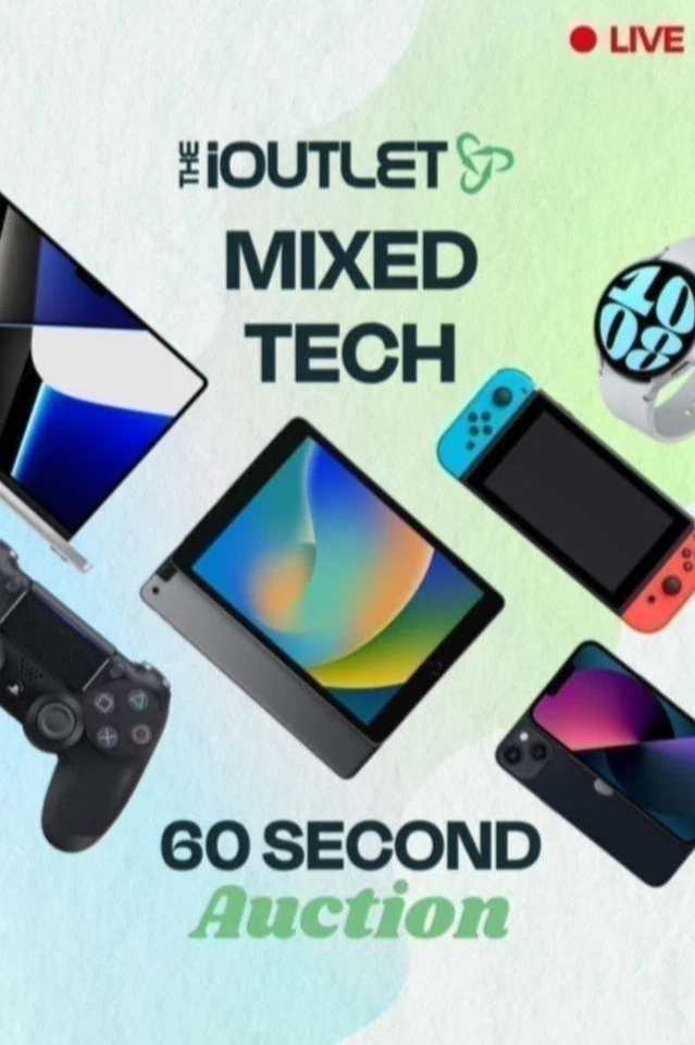 eBay LIVE Super Sunday's 💻📱Mixed Tech | 60-Second Flash Auction Deals