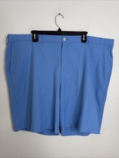 Peter Millar Shorts Mens 44x9 Crown Crafted Golf Chino Stretch Blue Salem EUC