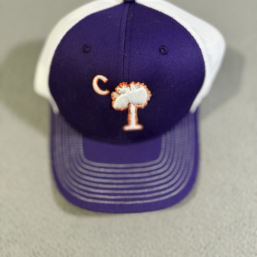 Cappello Berretto Snapback The Game Clemson University Tigers Palmetto Tree Maglia Viola
