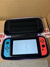 Nintendo Switch HAC-001 (-01) - Handheld Console - Neon Blue/Red