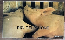 Pig Landline Telephone by Telemania New In Box Vintage - Hearing Aid Compatible