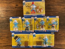 Schlümpfe de Agostini 2013 Sammlung 7 x Figur ovp Top Papa Schlumpf Eichhörnchen