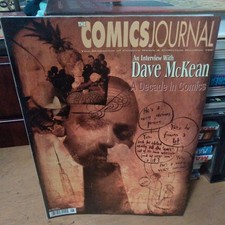 Cover of The Comics Journal #196