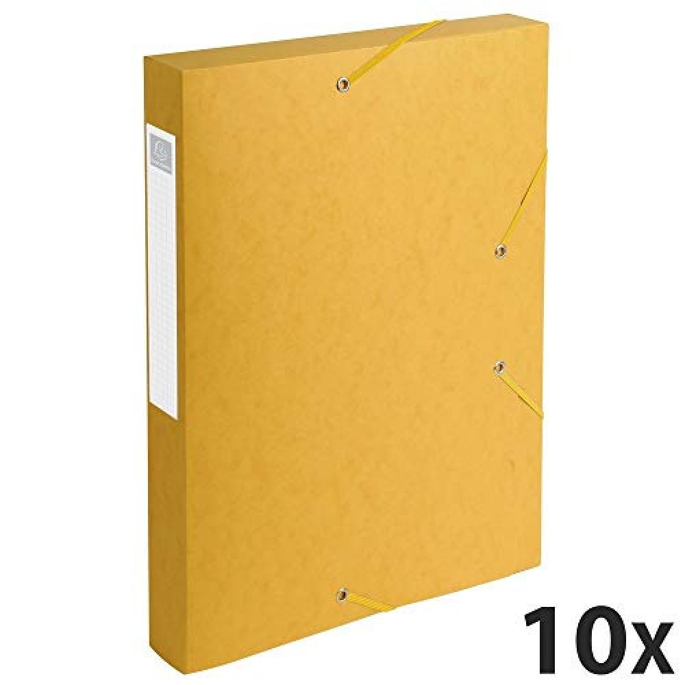 Boite de Classement Livree a Plat Cartobox Dos 40mm Carte Lustree Nature Future