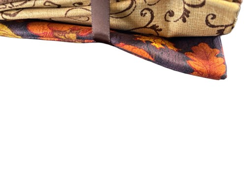 Fat Quarter Bundle 100% Cotton 5 Fabrics 18” X 21” Each Harvest Theme Set New - Picture 8 of 9