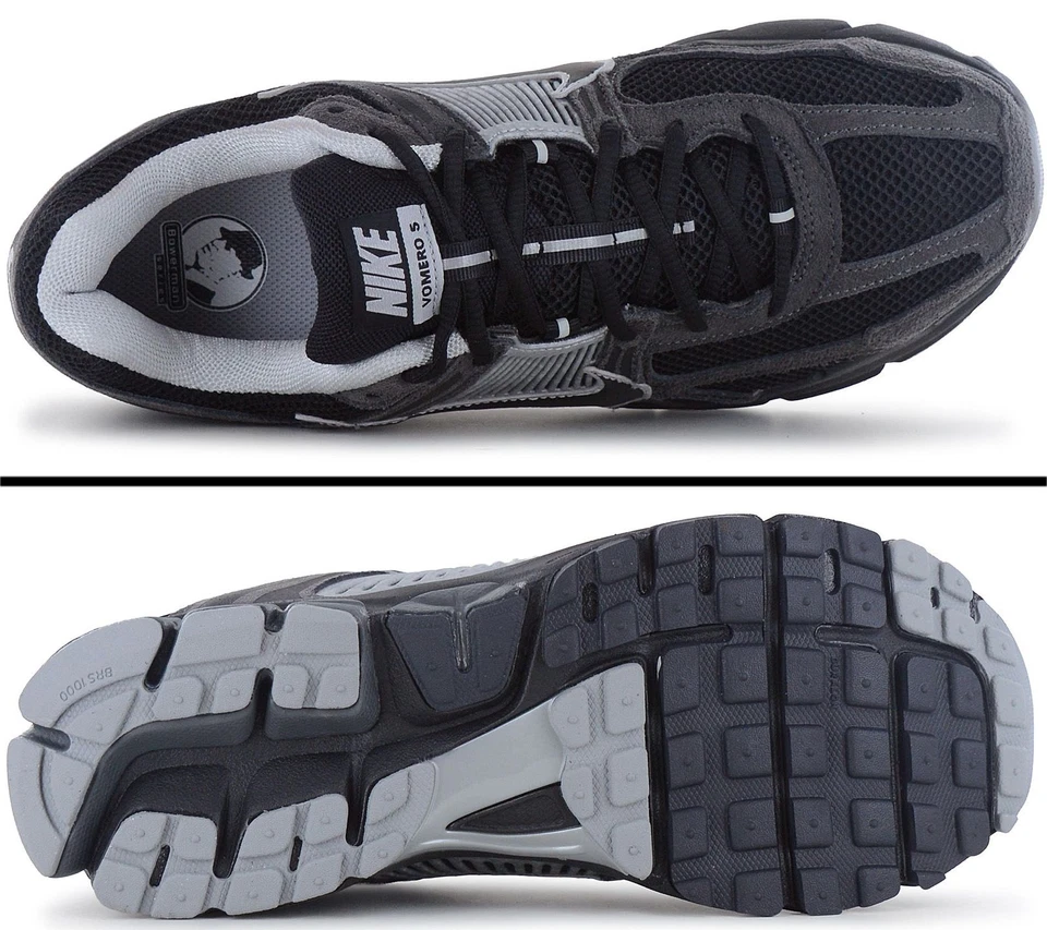 Nike Zoom Vomero 5 - Herren Sneaker Sport Schuhe Grau-Schwarz HF1553-006 NEU - Bild 4 von 4