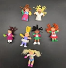 Vtg Mixed Lot of 7 Cabbage Patch Kids PVC 3" Figures Doll Figurines Good Cond.
