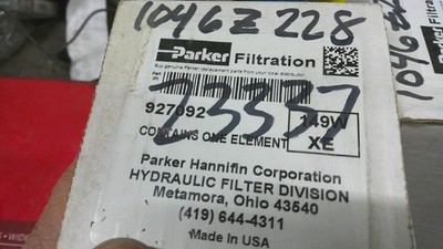 NEW OEM Parker Filter # 927092