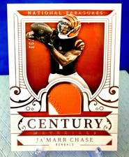 2025 Panini National Treasures - Century Materials Ja'Marr Chase Patch 94/99