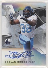 2021 SP Game Used Edition CFL Declan Cross #A-DC Auto 4et