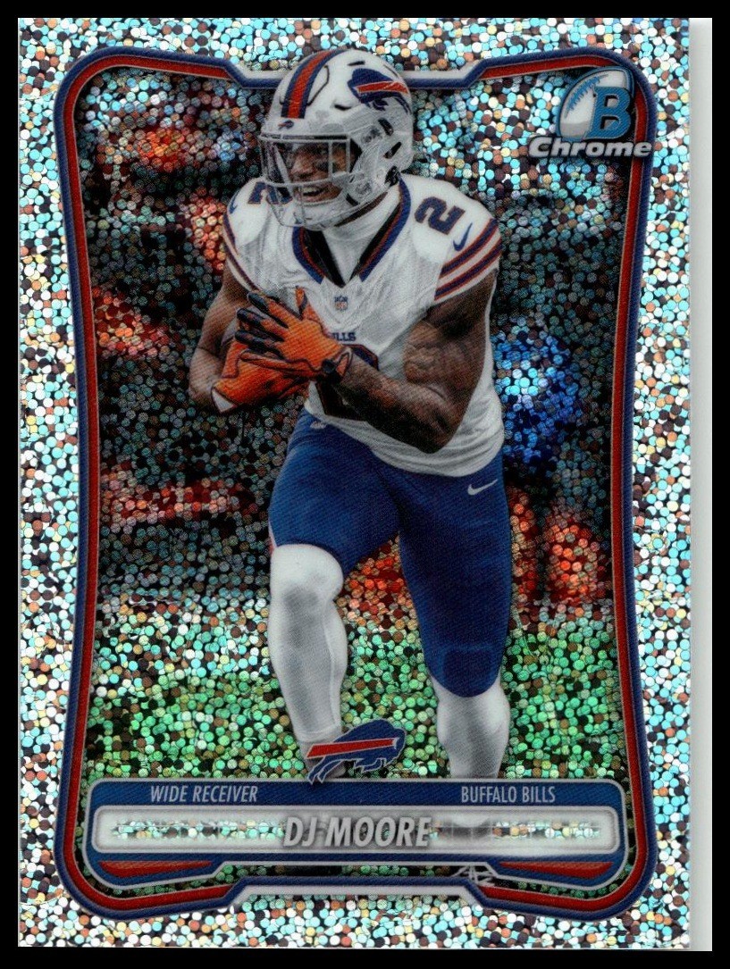 2026 Bowman #BCV-3 DJ Moore Chrome Speckle