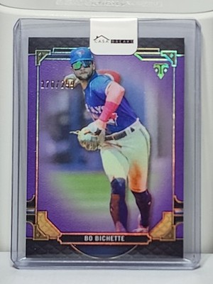 2022 Topps Triple Threads - Bo Bichette #15 Amethyst  170/299