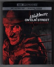 NEW! SEALED! A Nightmare on Elm Street: 7 Film Collection 4K UHD + slipcover