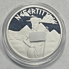 STL Mint Spicy Nefertitties 1ozt .999 Silver Round w/COA (500 Mintage) 84.99 per troy oz