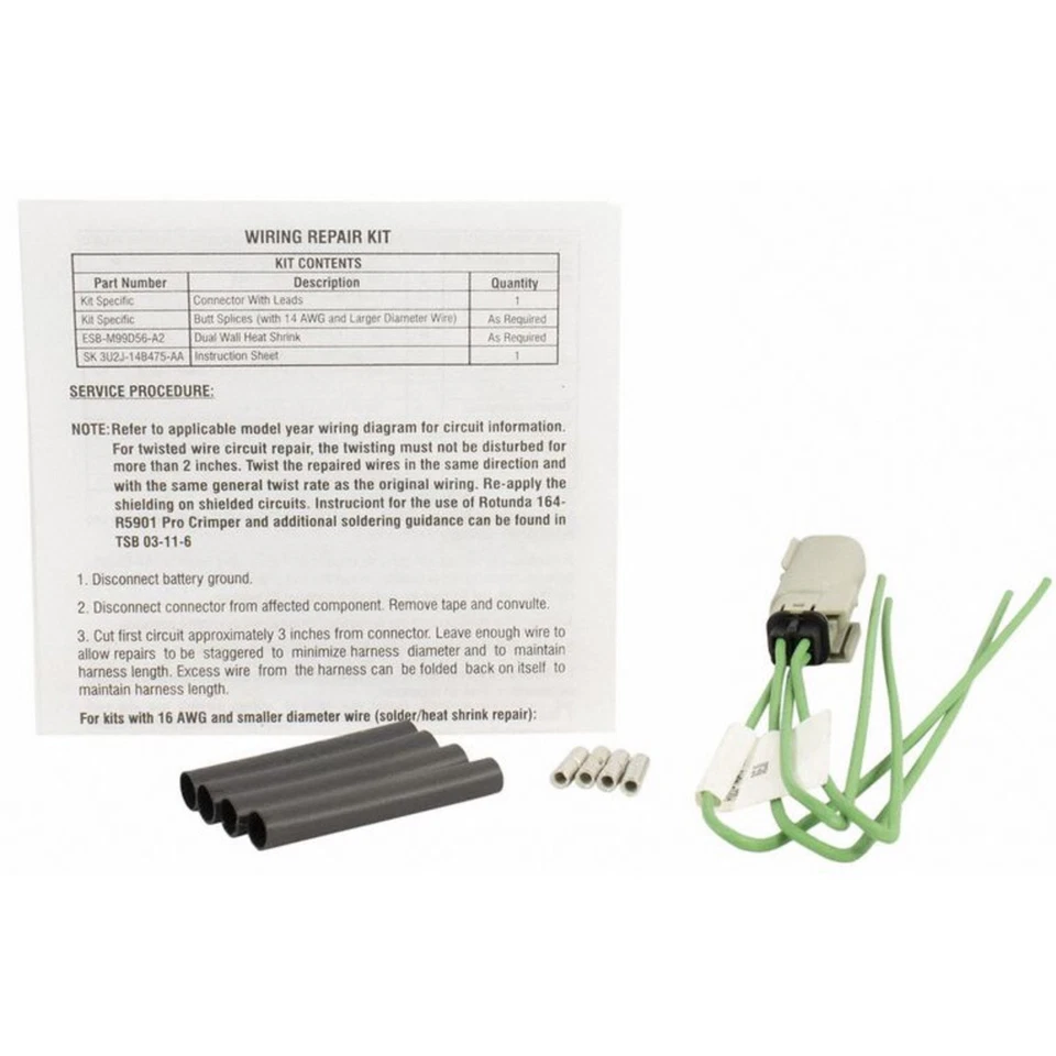 Conector sensor monitor catalizador WPT1535 Motorcraft para Lincoln MKT Ford Flex Foto 3 de 4