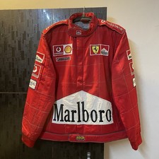 Vintage Michael schumacher F1 Marlboro Racing Jacket Red 2000s