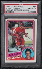 PSA/DNA 1984 O-Pee-Chee Steve Yzerman #67 PSA/DNA Authentic Card & Auto HOF ow6