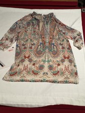 Women’s Unbranded Multicolor Long Sleeve Mini Shift Dress Medium