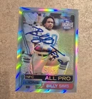 BILLY SIMS AUTOGRAPH SIGNED TRADING CARD  TOPPS ARCHIVES RESERVE REFRACTOR COA