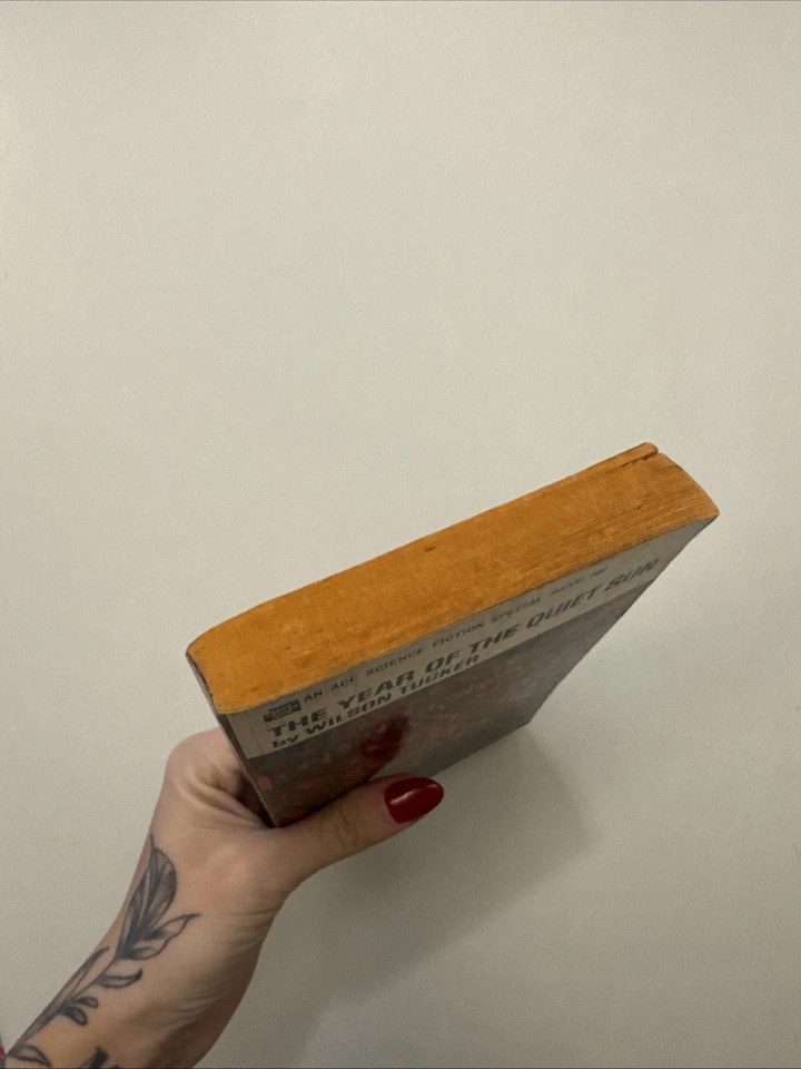 THE YEAR OF THE QUIET SUN Wilson Tucker Signed ACE Science Fiction 1ST Printing - Image 2 of 4