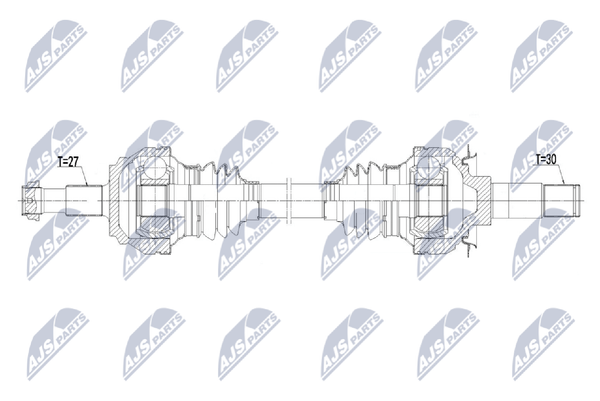 Antriebswelle NTY NPW-ME-227 FüR Mercedes Klasse W213 GLC X253 C238 Model S213-image