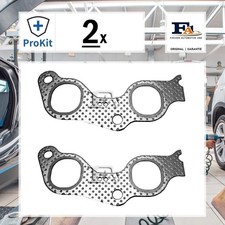 2x ORIGINAL® Fa1 Dichtung, Abgaskrümmer für VW POLO II POLO PASSAT B2 Variant