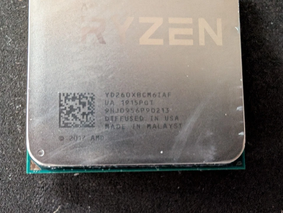 AMD CPU Ryzen 5 2600x AM4 Socket With Heatsink & Fan - Image 4 of 4