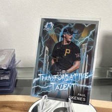 2023 Topps Bowman Draft Transformative Talent Paul Skenes #TT-20 Pirates