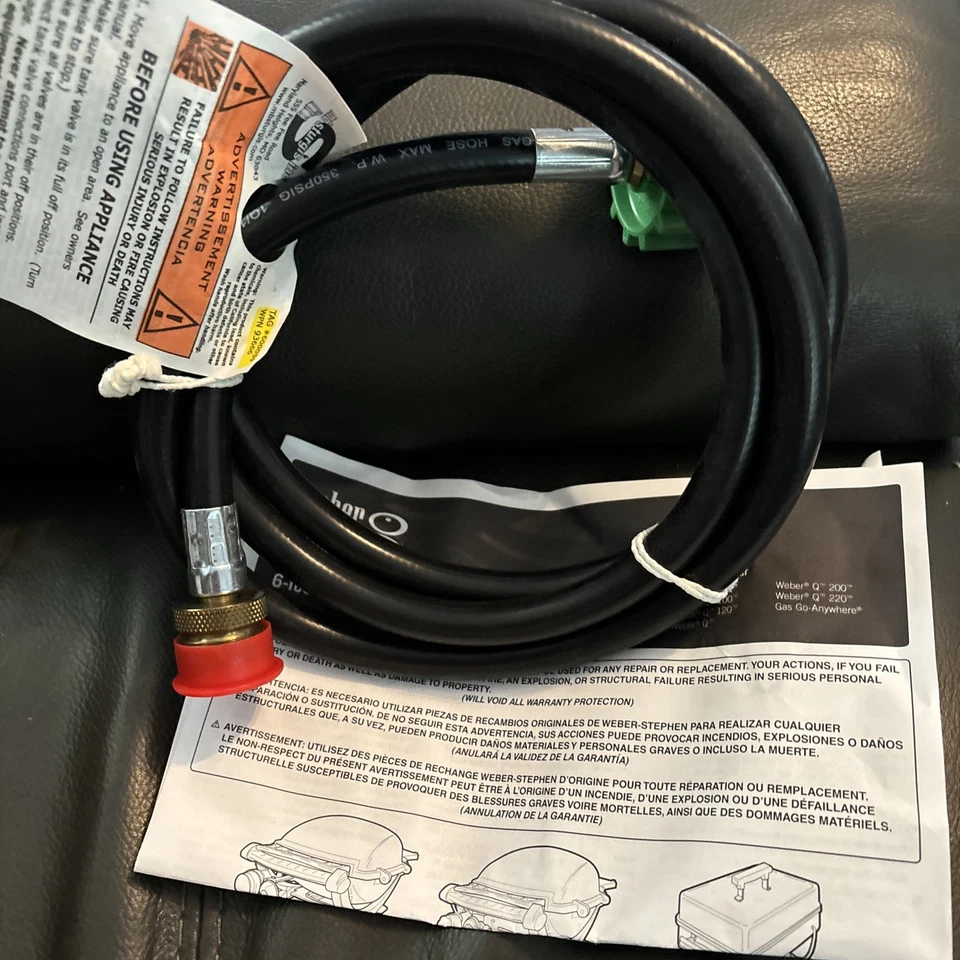 New Weber Grill # 6501 Adapter Hose  Foto 3 de 4
