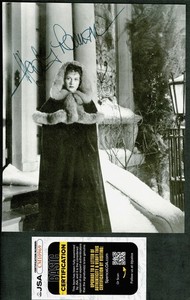 Hedy Lamarr Signed Autographed 8x10 Photo JSA Cert Actress Inventor