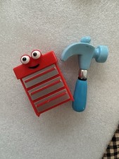 2 pc Disney Handy Manny Toolbox  Blue Hammer 3  Tools 2009