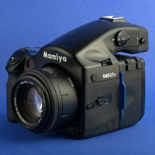 Mamiya 645 AFD Medium Format Camera Kit Film Tested Near Mint Condition