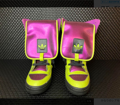 Adidas Jeremy Scott Tall Boy Sneakers Men 10 Size US Rare  display picture 1