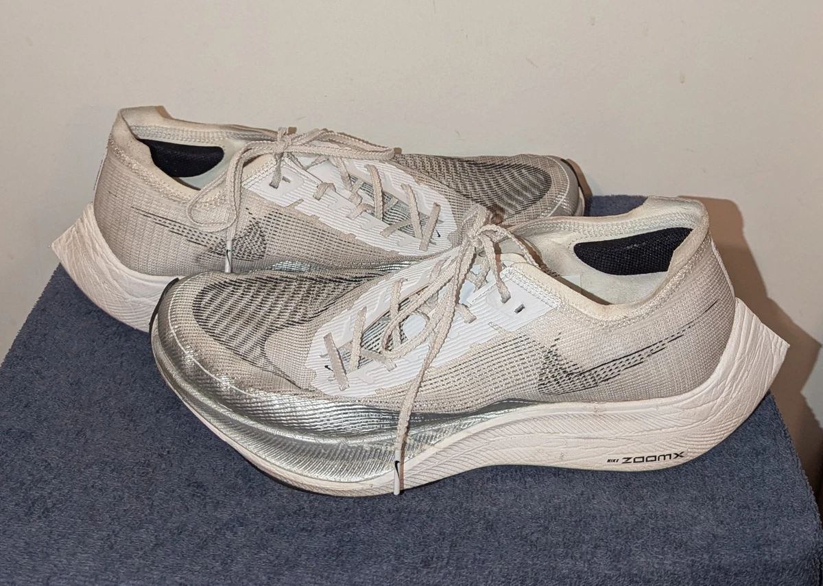 Nike ZoomX Vaporfly NEXT% 2 White Metallic Silver 2021 | eBay