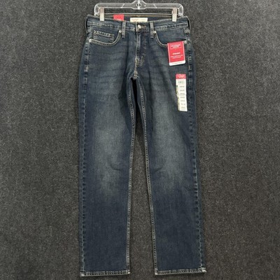 Levi Strauss Signature Jeans Men's 29x30 Straight Ultimate Flex