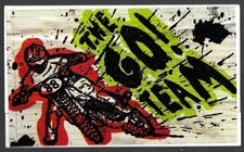 The Go! Team Thunder Lightning Strike 3 x 5 inch original promo sticker 2005