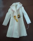 VTG BARBIE #3352 WHITE N' WITH IT WHITE WAFFLE COAT