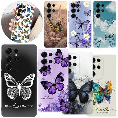 Butterfly Design Phone Case For Samsung Galaxy A16 A36 S25 S26+ Customized Cover