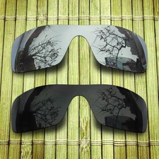 Black&Silver Replacement Lens for-Oakley Speechless Polarized