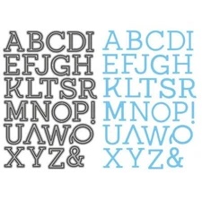 Letter Metal Cutting Dies Scrapbooking Embossing Stencil Craft Die Card Making