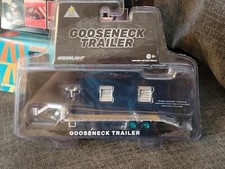 Greenlight Gooseneck Trailer "CHASE" Green Machine New Carded 1/64