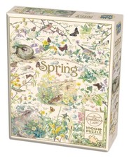 Spring Country Diary 1000 Piece Jigsaw Puzzle Cobble Hill New