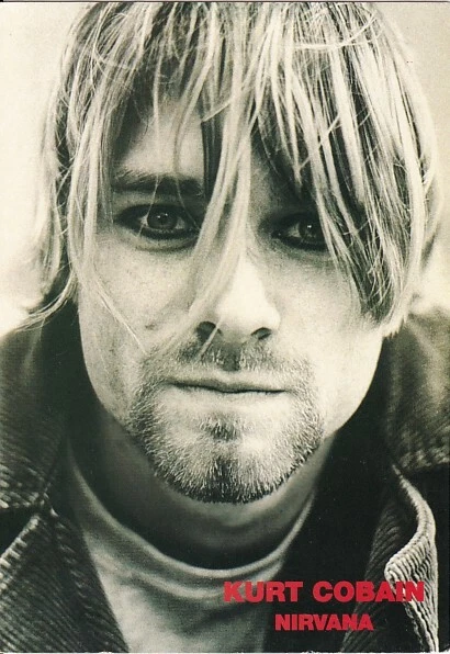 NIRVANA carte postale n° CR-0338 Kurt COBAIN - Photo 1/1
