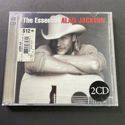 Alan Jackson, The Essential (CD, 2009) BRAND NEW SEALED, Walmart Price Sticker