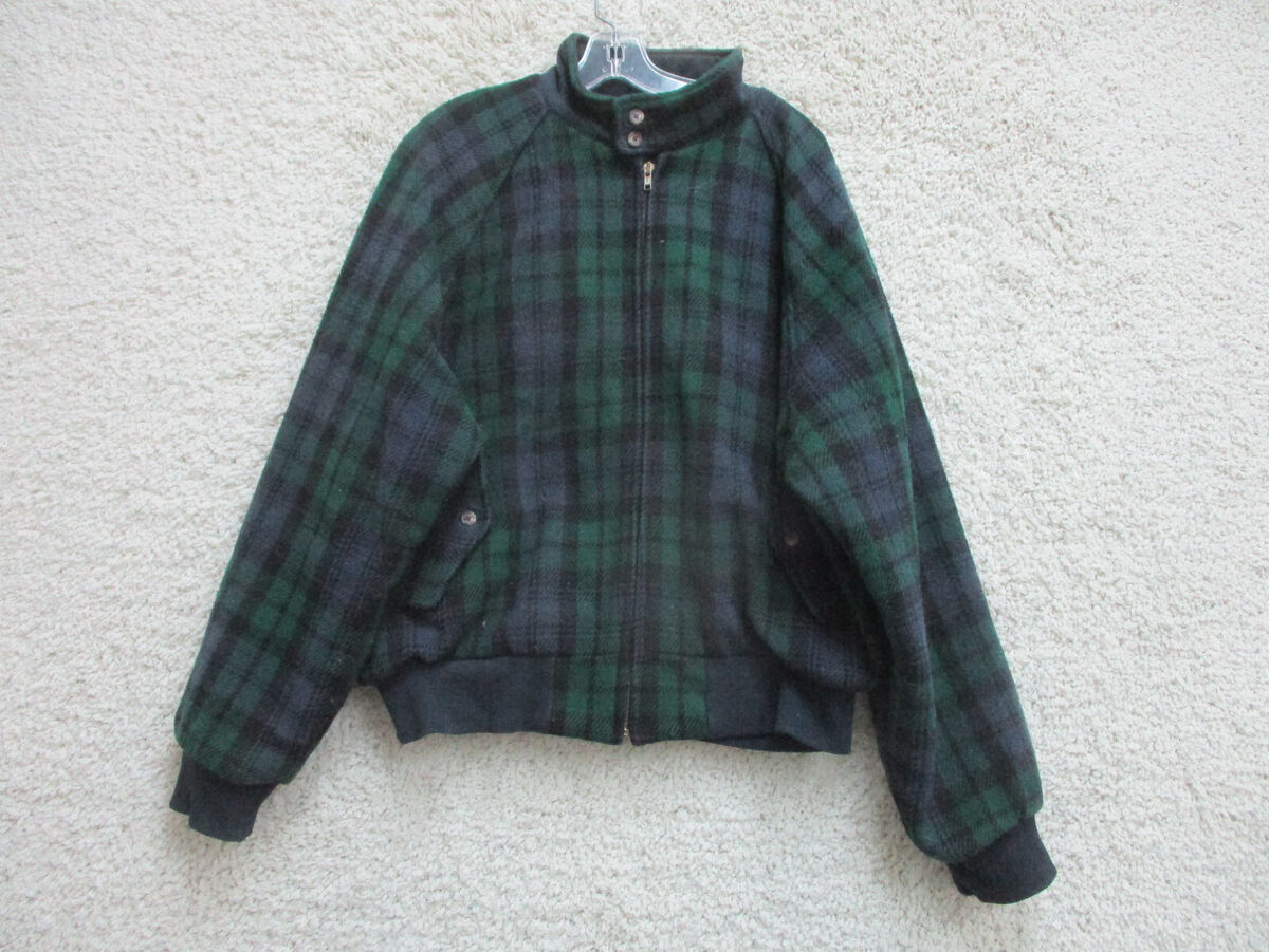 VINTAGE Polo Ralph Lauren Jacket Extra Large Green Blue Wool VINTAGE Polo Ralph Lauren Jacket Extra Large Green Blue Wool