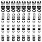 100 Pcs Rohrschelle Aus Edelstahl Starres Rohrgurt Rohraufhängerband