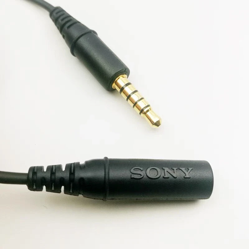 For Sony 3.5mm Headphone Original Extension Cable EX1000 EXK N3AP Z5 0.75m - Image 3 of 4