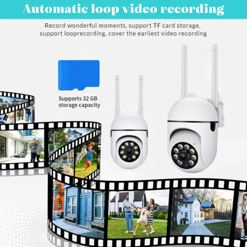 Wireless Security Camera System Outdoor Home 5G Wifi Night Vision Cam 1080P HD - Picture 9 of 29