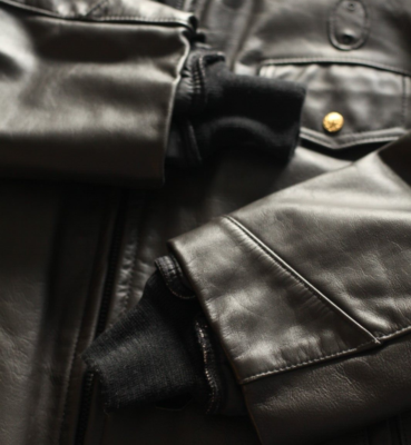 Taylor's Leatherwear Size 54 XL Leather Police Rider Jacket